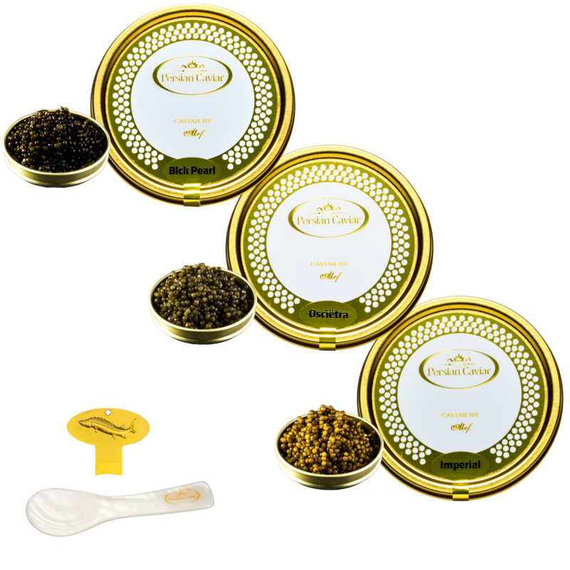 MAAH Caviar Tasting Trio